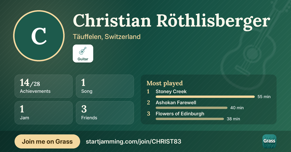 Christian Röthlisberger ’s card