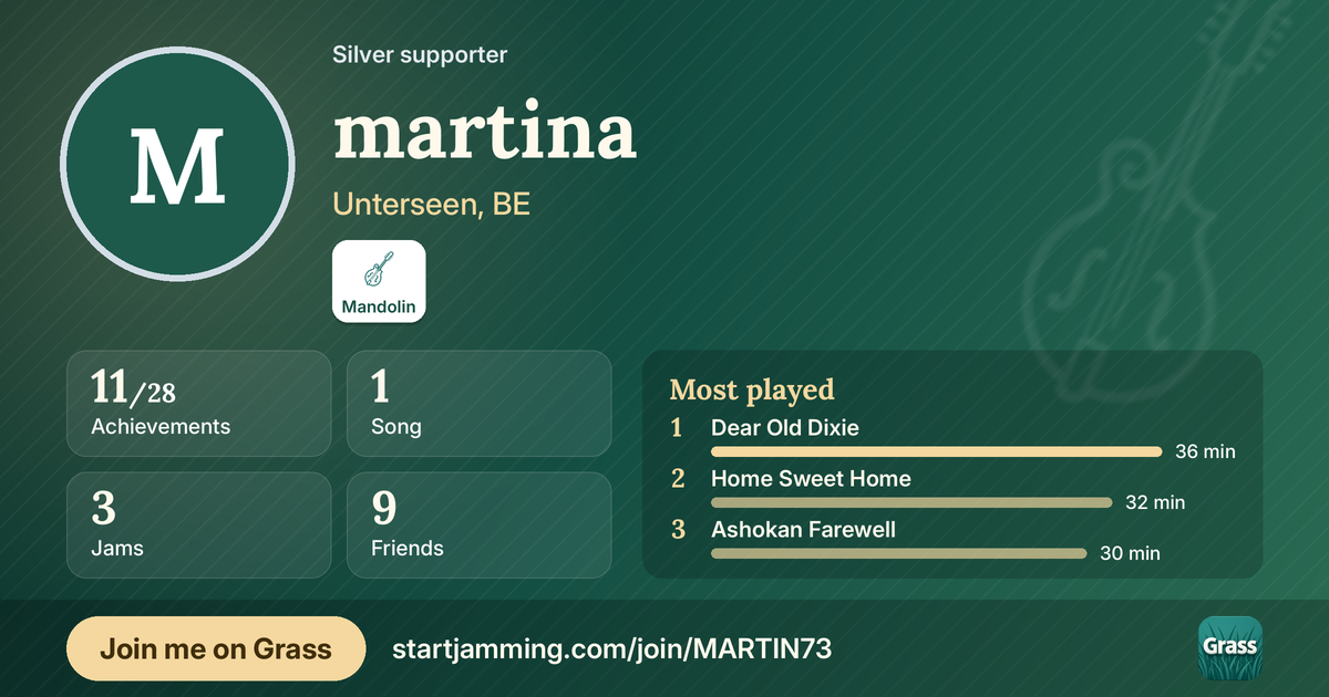 martina’s card