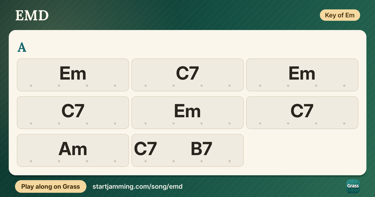 EMD chord chart